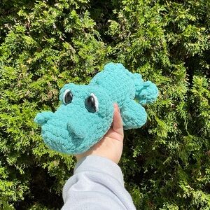 Crochet Alligator Plush